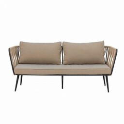 Bloomingville PAVONE Sofa Ogrodowa / Brązowa