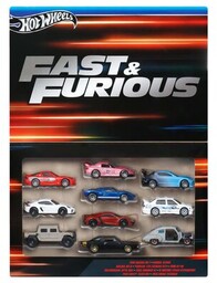 HOT WHEELS Zestaw pojazdów FAST & FURIOUS szybcy