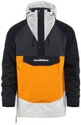 kurtka zimowa męska HORSEFEATHERS SPENCER JACKET Black/Radiant Yellow