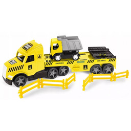 Magic Truck Technic laweta z wywrotką Wader 36421