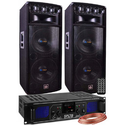 Zestaw Estradowy Nagłośnienie Kolumny Końcówka