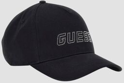 GUESS Czarna damska czapka z daszkiem