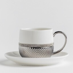 Filiżanka Ze Spodkiem Glamtis w groszki