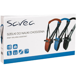 Savea, Szelki do nauki chodzenia, czerwono-czarne