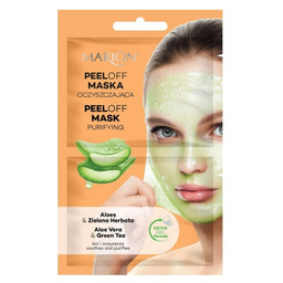 Marion Maska do twarzy peel-off oczyszczająca - Aloes