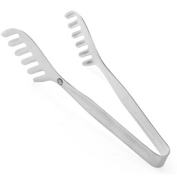 Szczypce kuchenne do makaronu spaghetti ze stali nierdzewnej