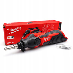 Lutownica grzałkowa oporowa akumulatorowa Milwaukee M12 SI-0 90W
