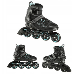 Rolki Nils rozmiar 44 NA9157 Czarno-miętowe