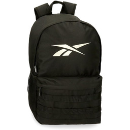 Reebok Malden Plecak Czarny 28x45x14 cms Poliester 17,64L