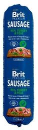 BRIT - Care sausage turkey/pea kiełbasa z indykiem