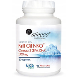 Krill Oil NKO Omega 3 z Astaksantyną 500