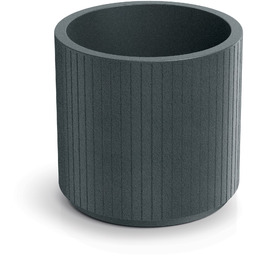 Donica ogrodowa Prosperplast Coro Round Graphite 19 l