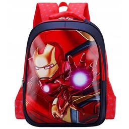 Plecak szkolny dla chłopca IRON MAN solidny A4