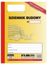 Dziennik budowy samokopiujący [Pu/Pb-51] (2023.682)