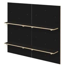 System PEGBOARD PIONOWY CZARNA