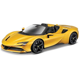 Burago- May Cheong GROUP-BBURAGO-1/18 Ferrari-SF 90 Spider-Gold-Pojazd dziecięcy
