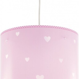 Lampa sufitowa SWEET DREAMS Pink Serduszka Dalber
