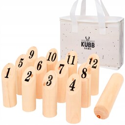 Gra Kubb Numeryczny Skandynawska Gra w Kręgle