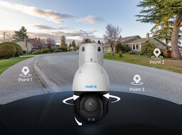 Inteligentna kamera Reolink P850 z 16-krotnym zoomem optycznym