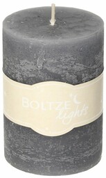 Świeca Lea 10cm dark grey, 7 x 10