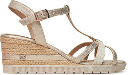Espadryle s.Oliver 5-28711-44 Złoty