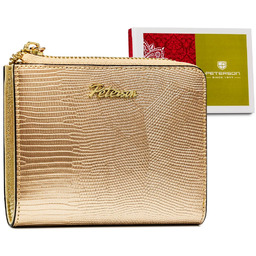 Portfel skórzany Peterson damski z ochroną kart RFID