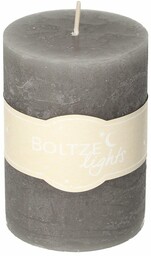 Świeca Lea 10cm dark beige, 7 x 10
