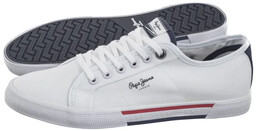 Tenisówki Pepe Jeans Brady Men Basic White PMS30816