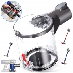 Bezprzewodowy Pojemnik Na Kurz Do Odkurzacza, Akcesoria