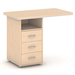 Dostawny stół z kontenerkiem szufladowym ARRISTO LUX, 3