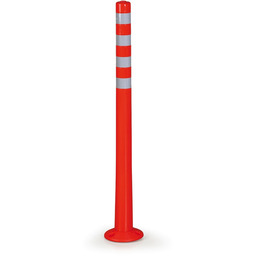 Słupek odgradzający plastikowy, wysokość 1000 mm