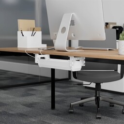 MACLEAN ORGANIZER PODBIURKOWY NA KABLE/ PRZEDŁUŻACZ, MAX. OBCIĄŻENIE