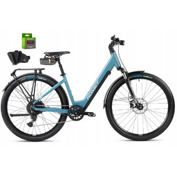 Rower Elektryczny Romet E-modeco Suv 1.0 504WH Szaro-srebrny