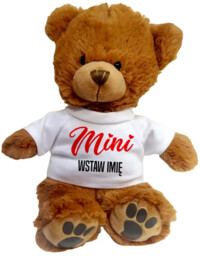 Mini (imię) - pluszowy miś na prezent -