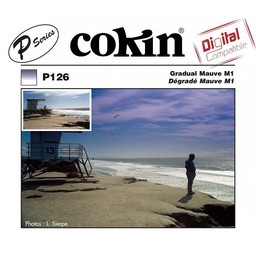 Cokin P126 Filtr połówkowy fioletowy M1 z twardym
