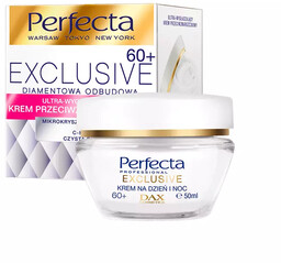 Perfecta Exclusive Diamentowa Odbudowa Ultra wygłądzający krem przeciwzmarszczkowy