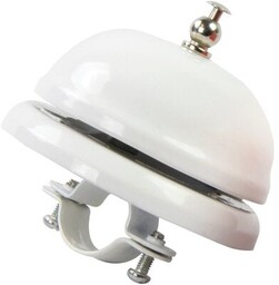Dzwonek rowerowy Dunlop Retro srebrny 475882