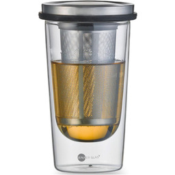 Jenaer Glas Zestaw do herbaty: szklanka + zaparzacz