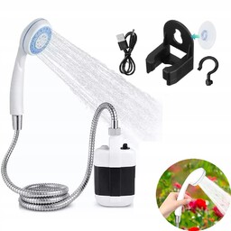 Prysznic Turystyczny Kempingowy Do Namiotu Przenośny Polowy Akumulator