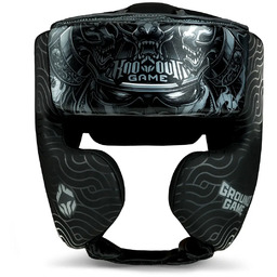 Ground Game Kask Bokserski Samurai Shadow Black