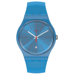 Zegarek SWATCH SUOS401. Kwarcowy, Kolor niebieski. Unisex.