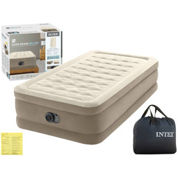 Materac Dmuchany Jednoosobowy 99x191x46 Intex 64426ND z Pompką