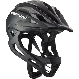 Cratoni Kask C-Maniac Unisex dla dorosłych - czarny