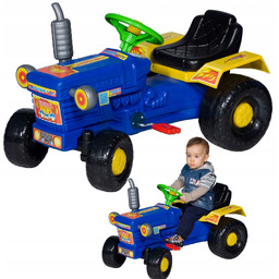 Duży Traktor Na Pedały Dla Dzieci Hak polski