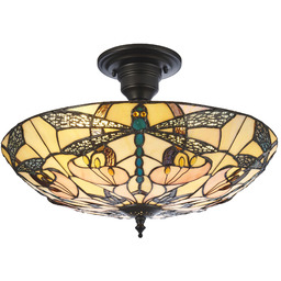 Plafon Tiffany 1118923 x 10W LED E27 -