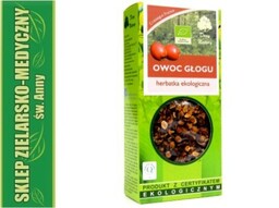 GŁÓG - OWOC GŁOGU 100g HERBATA EKOLOGICZNA