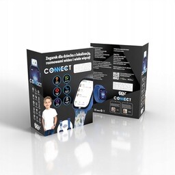Smartwatch dla dziecka KiDiZ Connect niebieski KidiZ