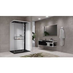 Novellini Glax 2 2.0 kabina z hydromasażem 120x80