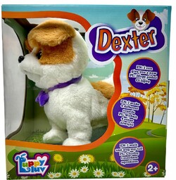 Tm Toys Interaktywny Duży pies Dexter piesek maskotka