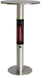 Stalgast Stolik barowy Ø600x(h)110 mm, 1,5kW z systemem